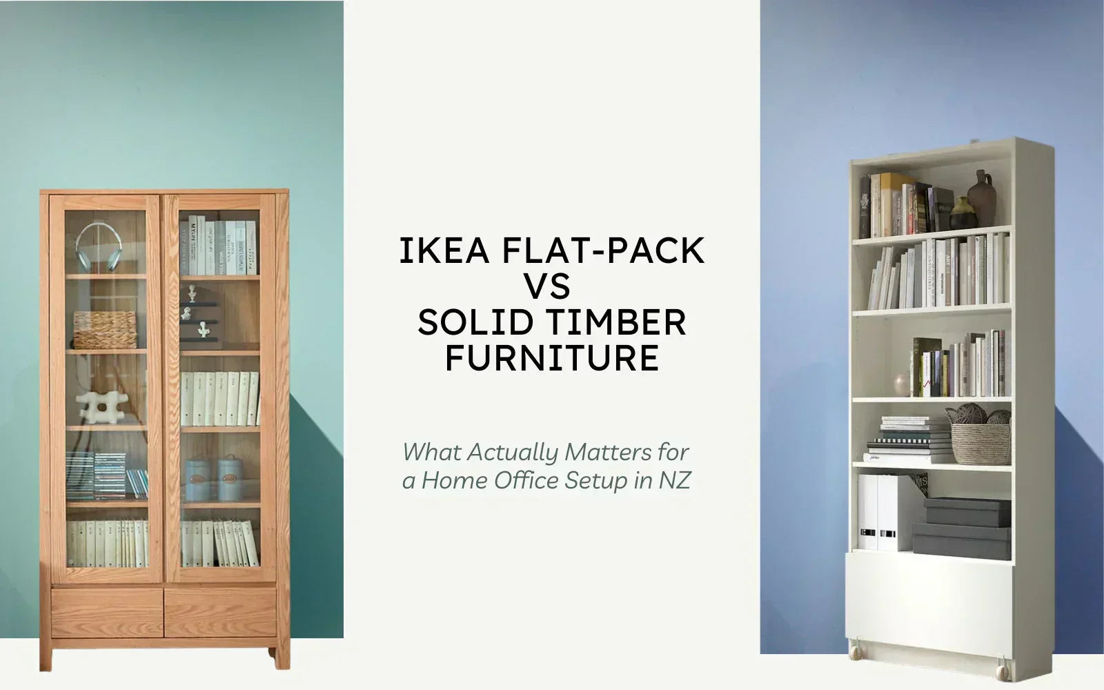 IKEA Flat-pack vs Solid Timber Furniture: What Actually Matters for a AU Home Office Setup