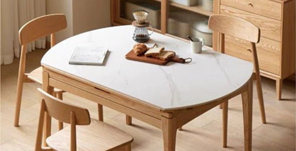 How to Select a Dining Table with Marble Top - Oak Furniture Store