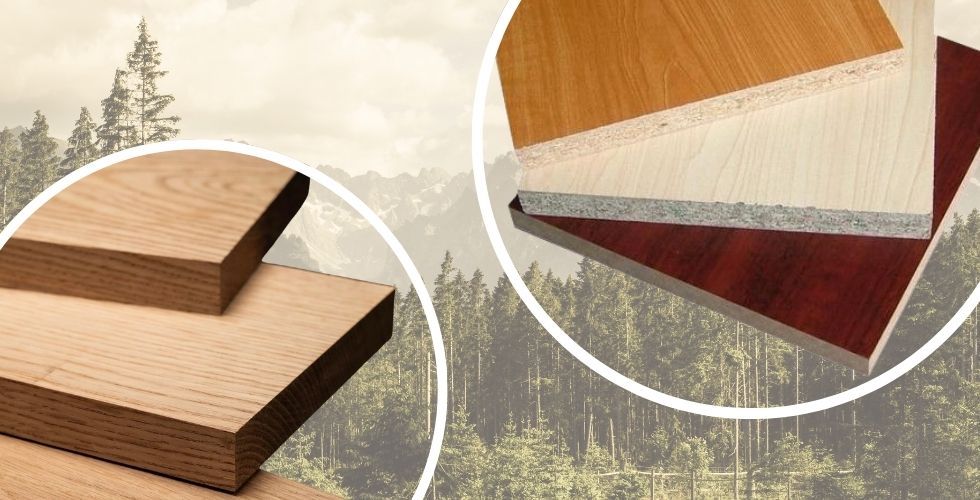 Particle Board VS Solid Wood Furniture - Oak Furniture Store