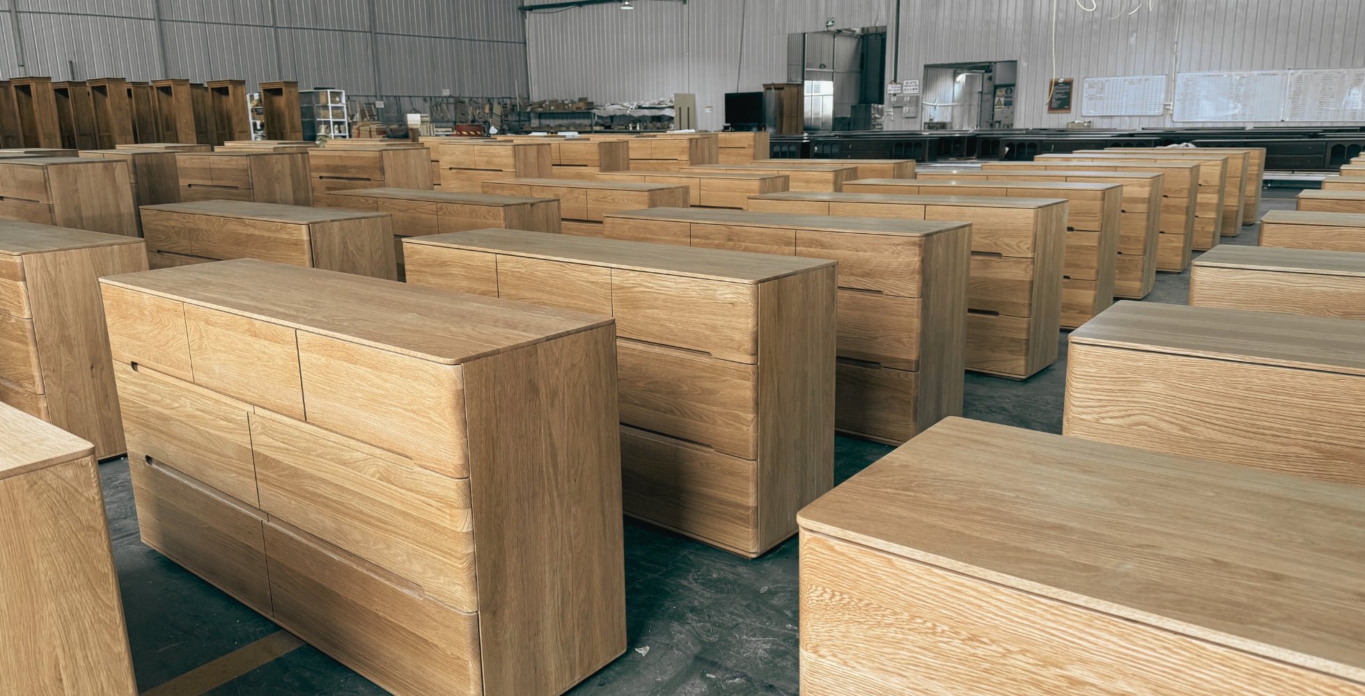Solid Timber Furniture Are Factory Made Up , No Flat-Packed - Oak Furniture Store