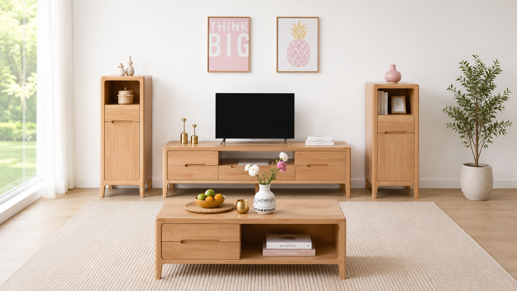 SEATTLE (Neutral Oak) | Oak Furniture Store & Sofas