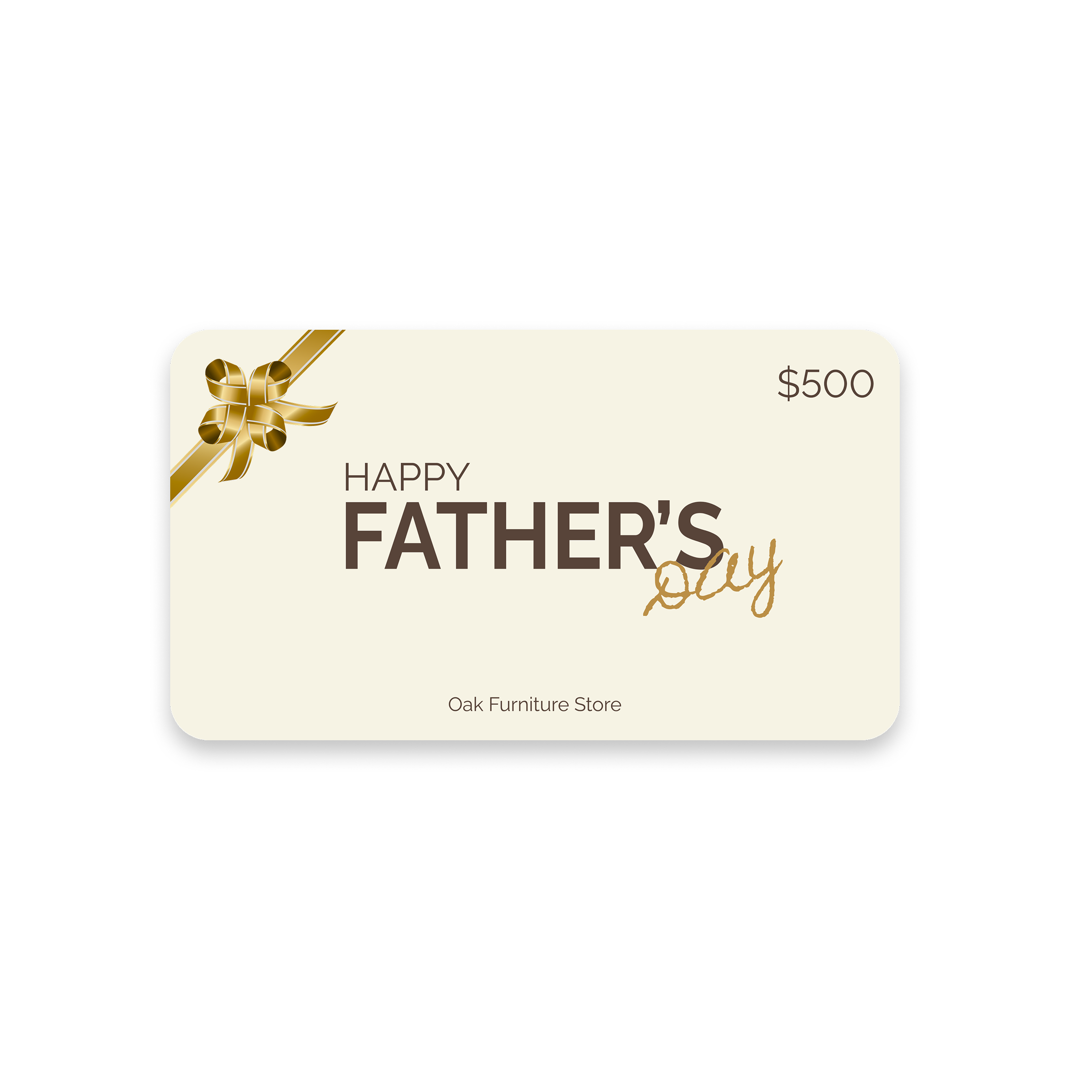 Father’s Day Furniture Gift Card