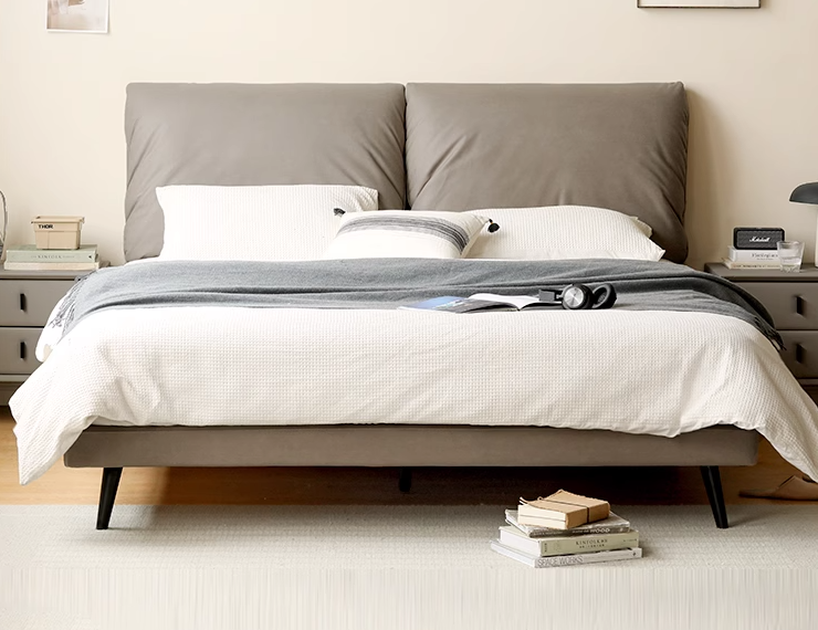 Helsinki Tech-Fabric Bed Frame