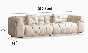 Maxara Comfort Tech Fabric Sofa - Oak Furniture Store & Sofas