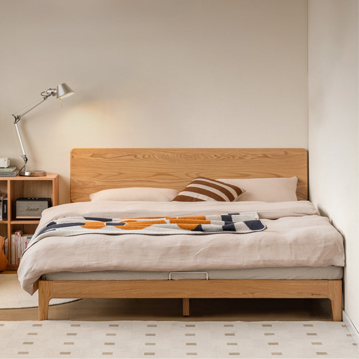 Oslo Natural Solid Oak Bed Frame