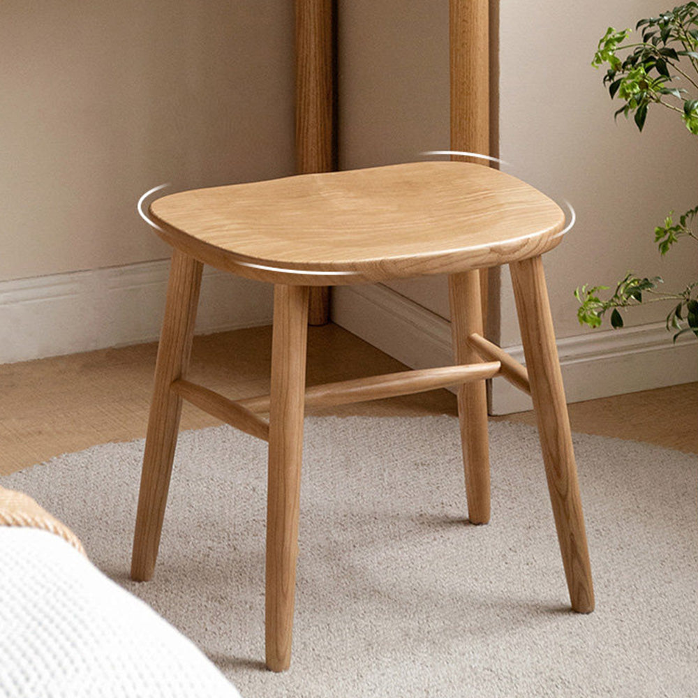 Ostra Solid Hardwood Stool
