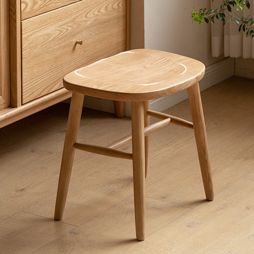 Ostra Solid Hardwood Stool