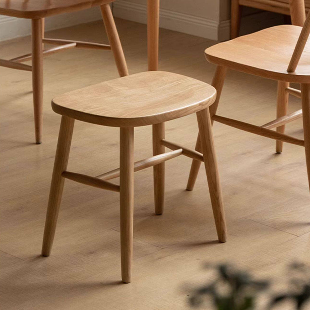 Ostra Solid Hardwood Stool