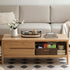Seattle Natural Solid Oak Coffee Table