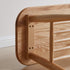 Achim Natural Solid Oak Shoe Bench | Oak Furniture Store