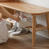 Achim Natural Solid Oak Shoe Bench | Oak Furniture Store