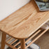 Achim Natural Solid Oak Shoe Bench | Oak Furniture Store