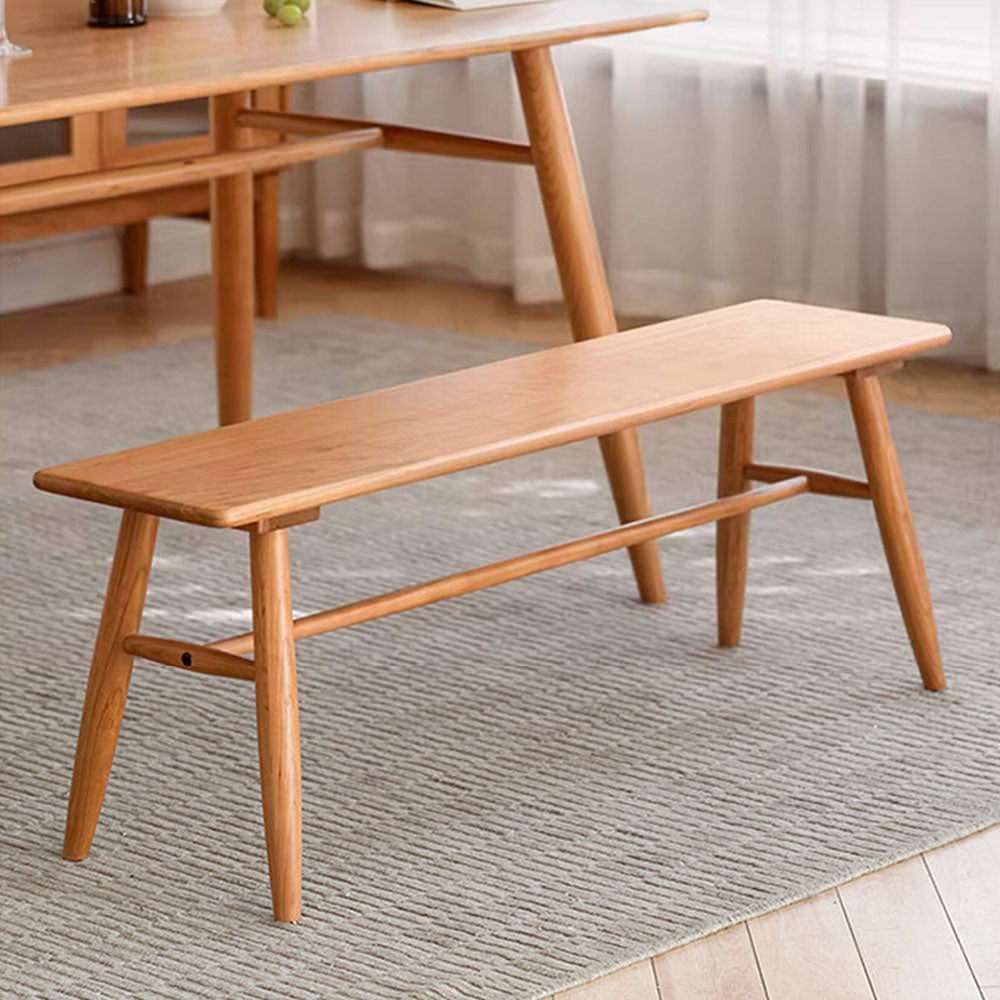 Acuto Natural Solid Cherry Dining Bench