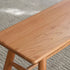 Acuto Natural Solid Cherry Dining Bench