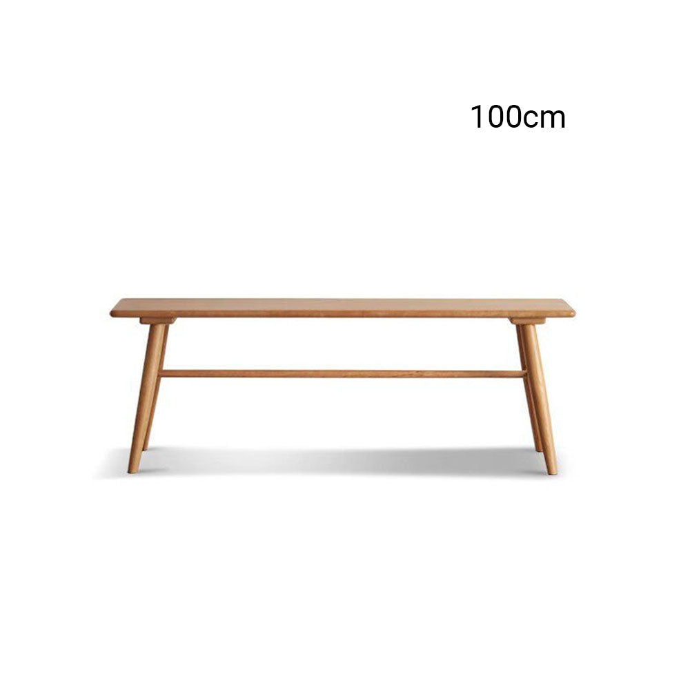 Acuto Natural Solid Cherry Dining Bench