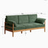 Akita Solid Rubber Wood Sofa - Oak Furniture Store