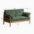 Akita Solid Rubber Wood Sofa - Oak Furniture Store