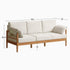 Akita Solid Rubber Wood Sofa - Oak Furniture Store