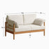 Akita Solid Rubber Wood Sofa - Oak Furniture Store