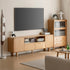 Alia Natural Solid Oak Tall Entertainment Unit