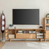 Alia Natural Solid Oak Tall Entertainment Unit