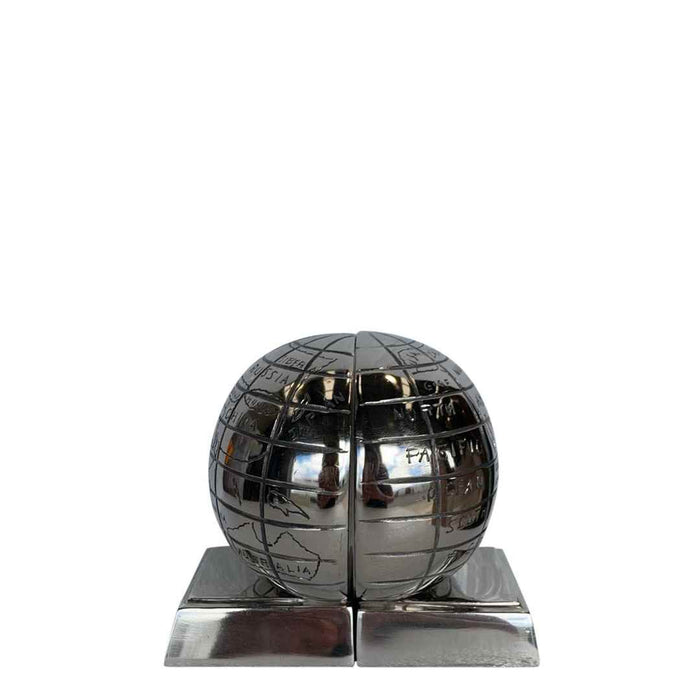 Alum Globe Bookened S/2 Nkl LDTK829