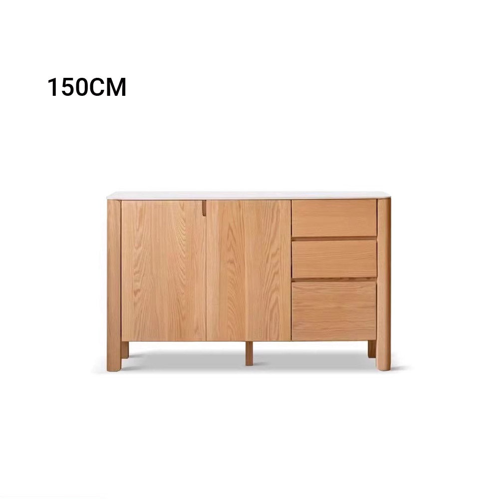 Alvito Natural Solid Oak Sideboard