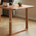 Ancona Natural Solid Cherry Rectangular-Leg Dining Table