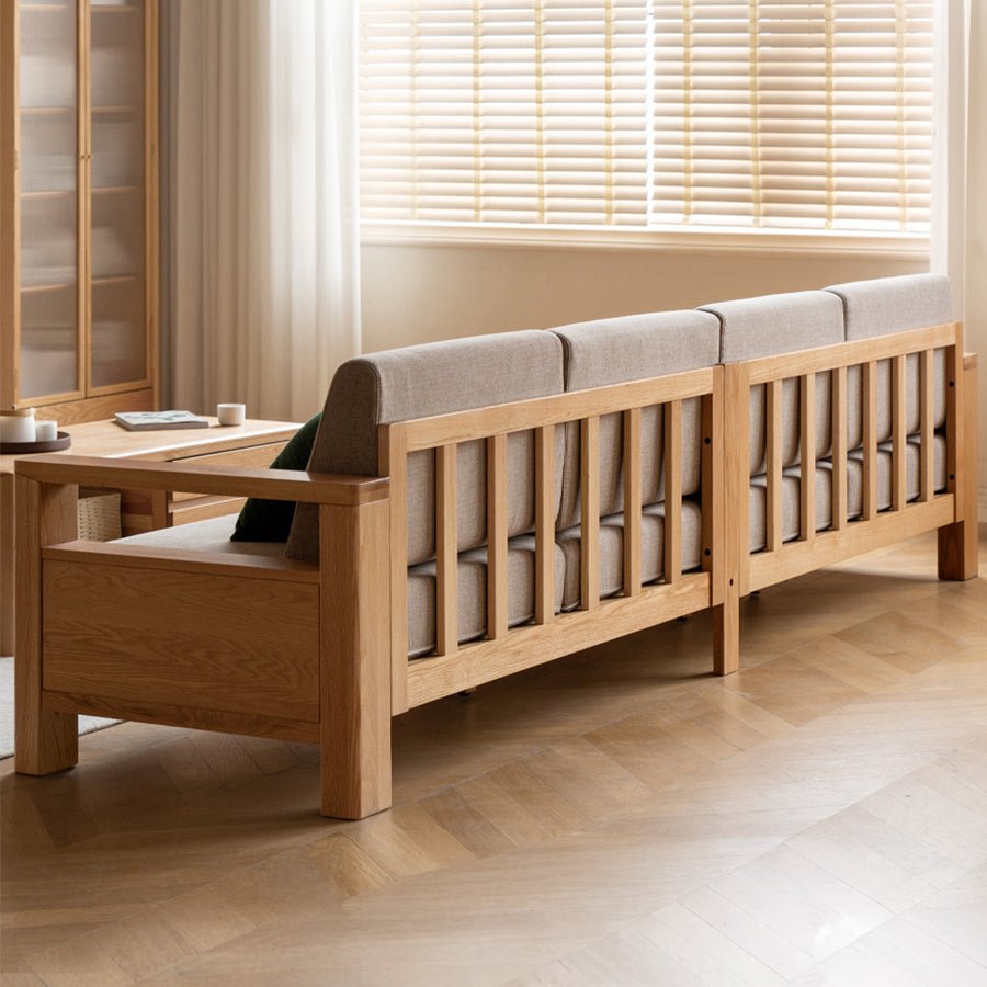 Andenes Natural Solid Oak Sofa | Oak Furniture Store