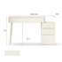Annecy Solid Rubber Wood Dressing Table