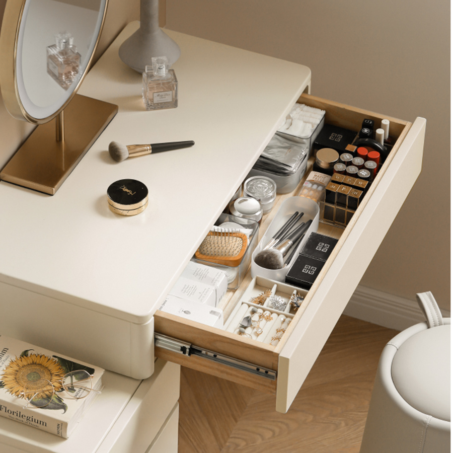 Annecy Solid Rubber Wood Dressing Table