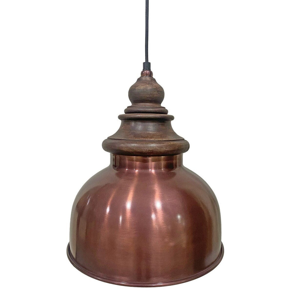 Antique Brass Hanging Pendant Light RGA2043 - Oak Furniture Store