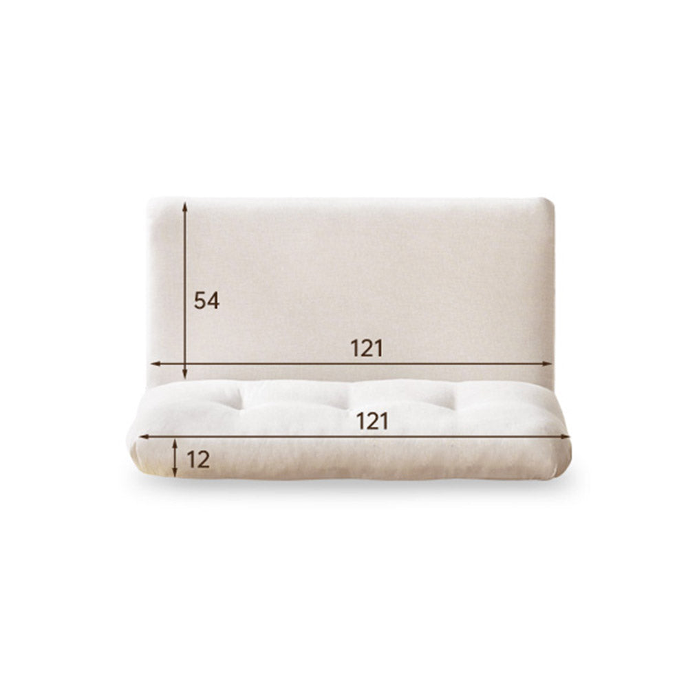 Arezzo Natural Solid Oak Storage Sofa