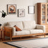 Arsoli Natural Solid Cherry Sofa