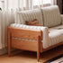 Arsoli Natural Solid Cherry Sofa