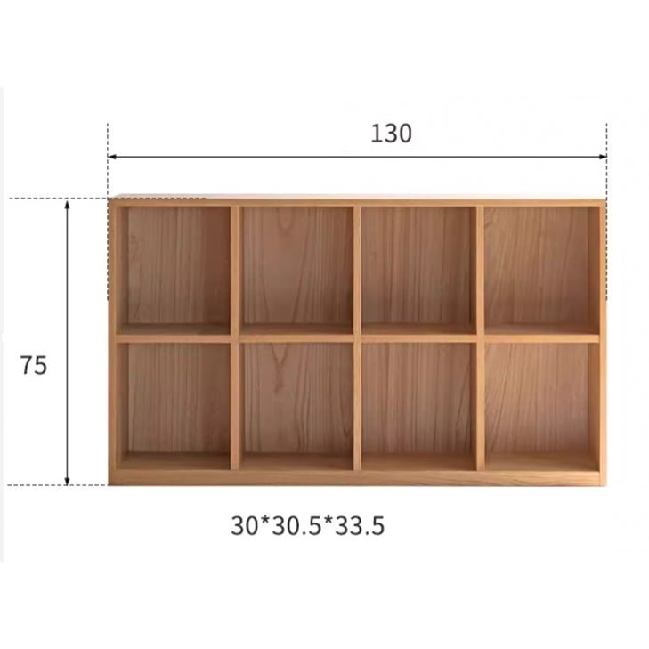 Asele Natural Solid Oak Modular Wall Shelves - Oak Furniture Store