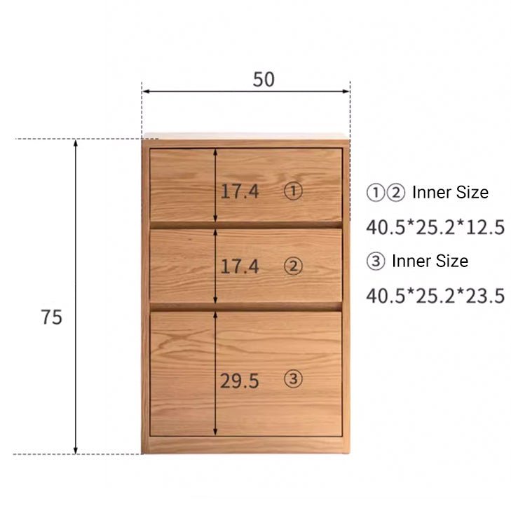 Asele Natural Solid Oak Modular Wall Shelves - Oak Furniture Store