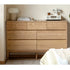 Auzers Solid Ash 3+4 Chest of Drawers | Oak Furniture Store