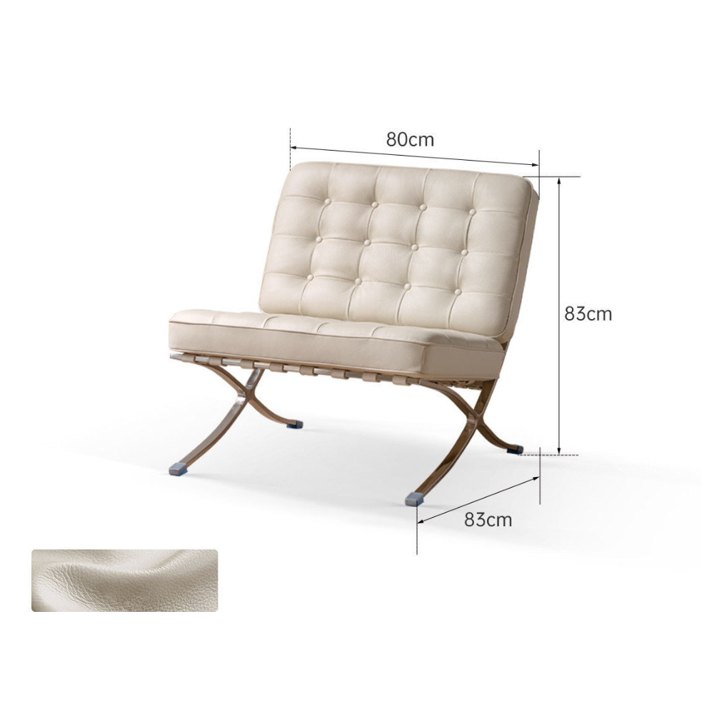 Bergdala Genuine Leather Leisure Chair