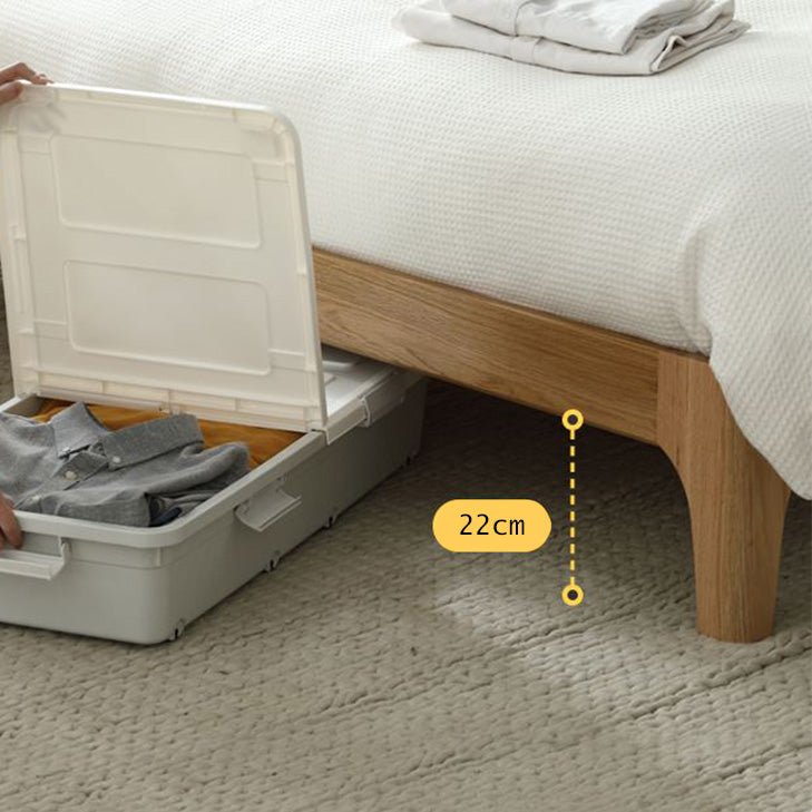 Berlin Natural Solid Oak Bed Frame - Oak Furniture Store