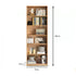 Beverley Natural Solid Ash Display Bookcase | Oak Furniture Store