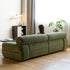 Bielefeld Faux Shearling Vintage-Style Sofa