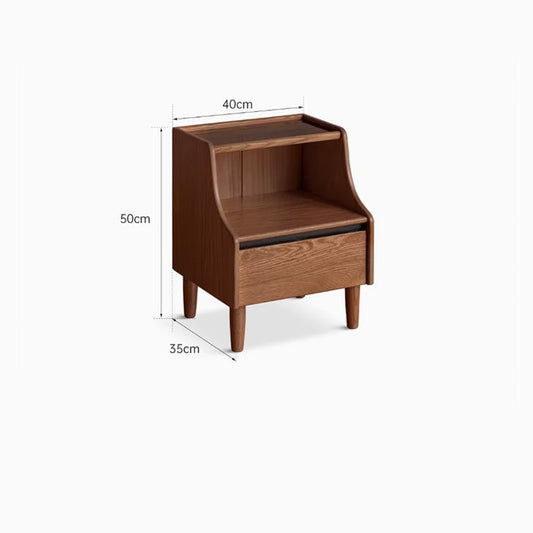 Bogen Solid Oak Bedside Table – Oak Furniture Store Australia