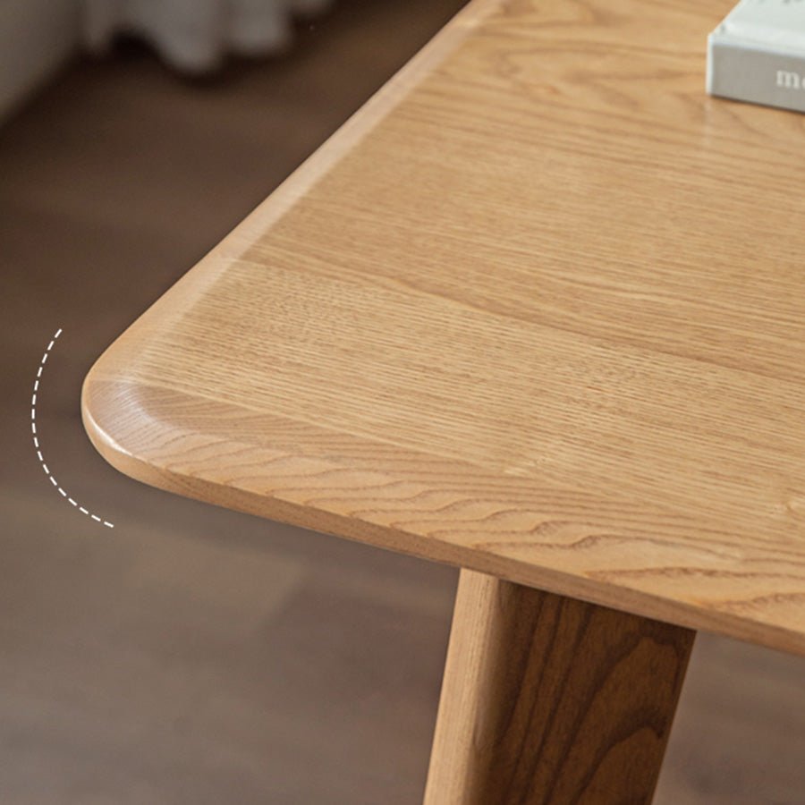 Bremen Natural Solid Ash Dining Table