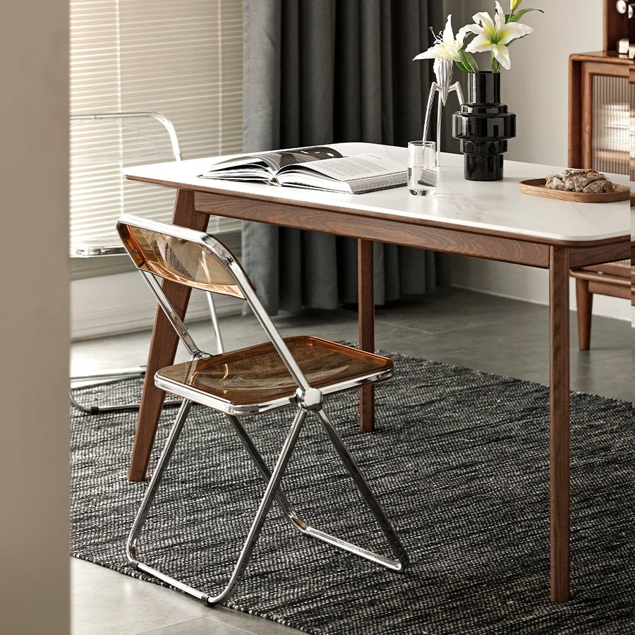 Bremen Natural Solid Ash Dining Table with Ceramic Top | Oak Furniture Store