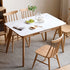 Bremen Natural Solid Oak Extending Dining Table with Ceramic Top