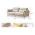 Bronte Pet-Proof Fabric Sofa