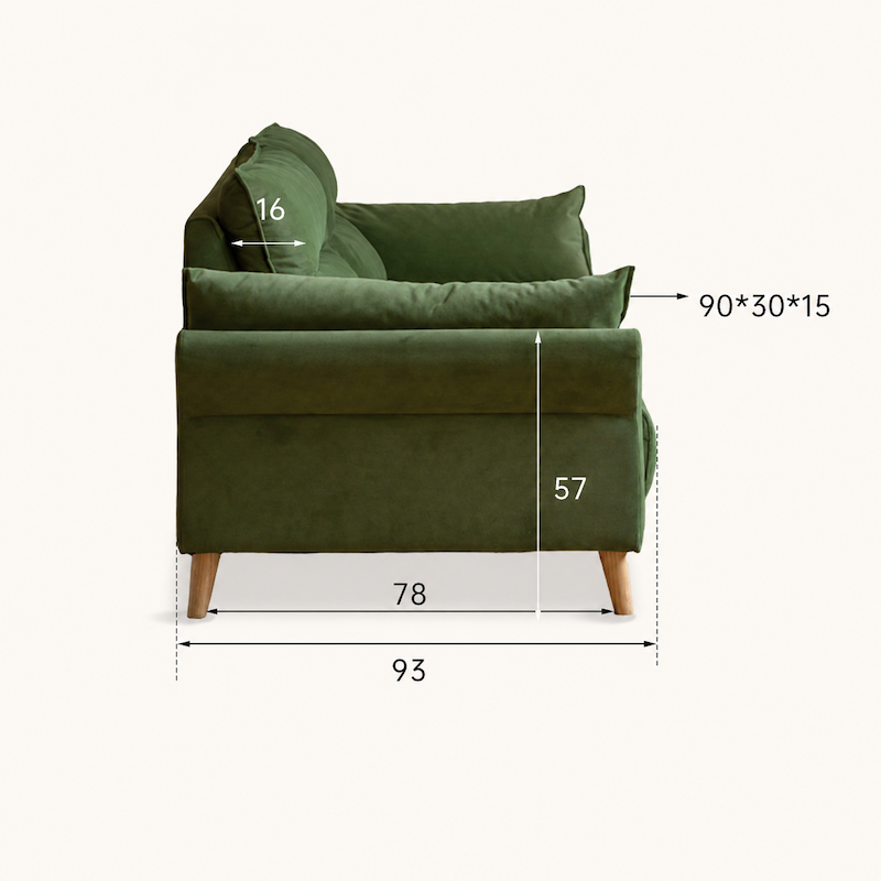 Bronte Pet-Proof Fabric Sofa