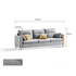 Caronia Fabric Sofa