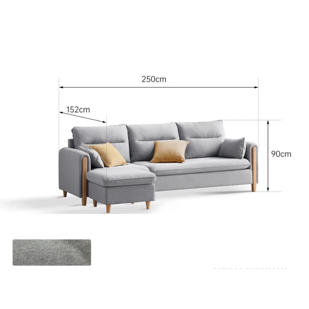 Caronia Fabric Sofa
